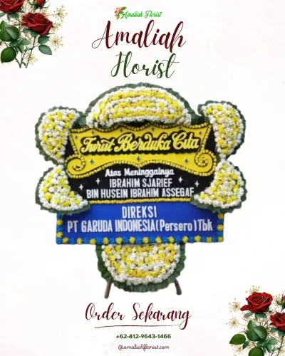 Papan Bunga Duka cigoong utara